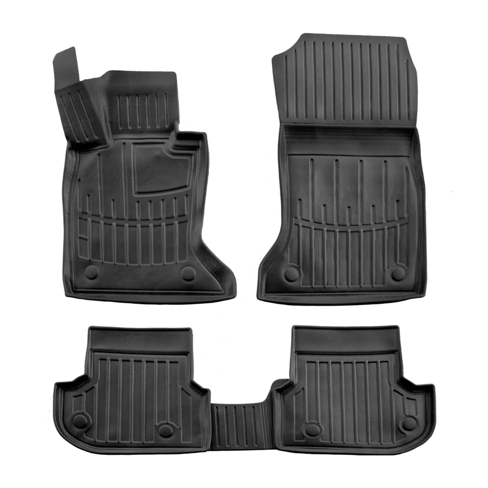 Alfombrillas 3D de ajuste personalizado para BMW Serie 5 F10/F11 2011-2016 forros para todo tipo de clima Foto 1 de 4