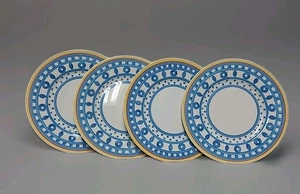 Villeroy & Boch Twist Anna Salad Plates 8.5" (Set of 4) Germany Fine China EUC - Picture 1 of 8