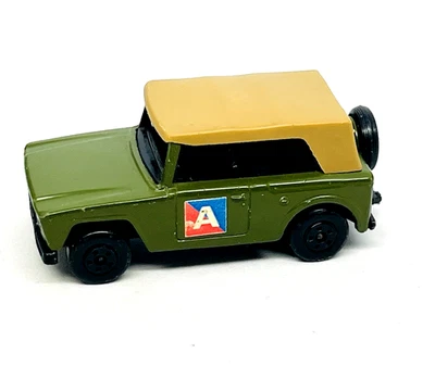 Matchbox Lesney Superfast Field Car military green, rarer 5 spoke wheels nmint! — 第 1/3 张图片