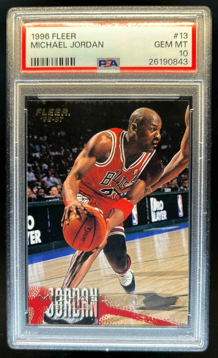 Michael Jordan PSA 10 Graded Basketball Trading Cards for sale | eBay