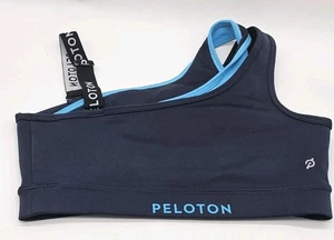 Peloton Strappy Sports Bra Blue Size Small - Picture 1 of 8