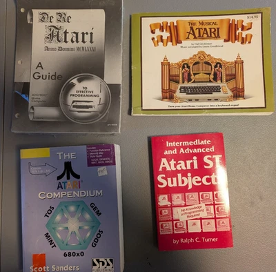 Atari 8-bit and Atari 16-bit book collection - Image 1 of 2