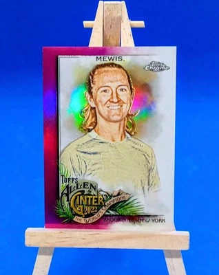 Sam Mewis #233 Topps Chrome Allen & Ginter Pink Refractor SP 32/199 - Image 1 of 4
