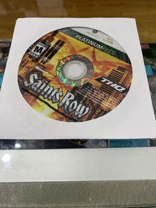 Xbox 360 - Saints Row Platinum Hits Microsoft Xbox 360 Polished Disc Only - Picture 1 of 1
