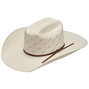 88MF Twister Western Sombrero de Vaquero Adulto Shantung Paja 20X Natural - Imagen 1 de 7