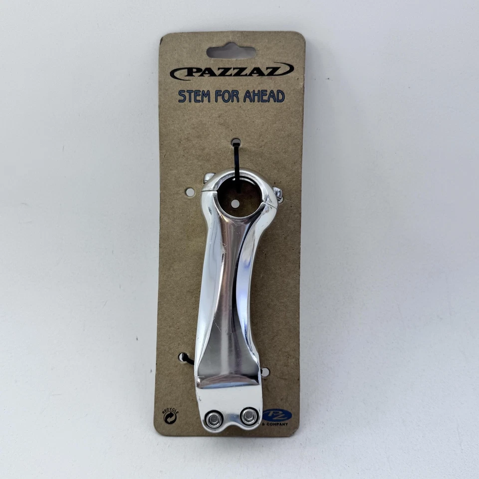 Передний стержень дорожного велосипеда Pazzaz 110 мм 25,4 рулевое управление 25,8 бар сплав без резьбы A47 - Изображение 1 из 4