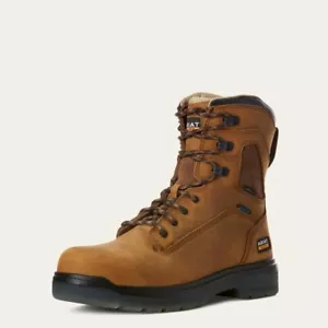 Ariat Men's Turbo 8" Waterproof Carbon Toe Work Boot, Style# 10027326, Size 13EE - Picture 1 of 15