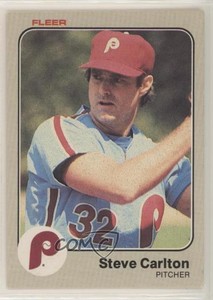 1983 Fleer Steve Carlton #155 HOF