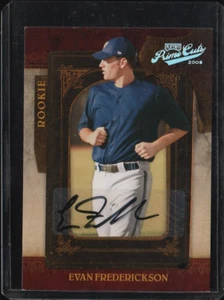 Evan Frederickson (Brewers) 2008 Playoff Prime Cuts RC Autograph 109/249 Mint+ - Picture 1 of 2