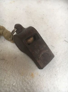 vintage acme thunderer brown Bakelite whistle - Picture 1 of 6