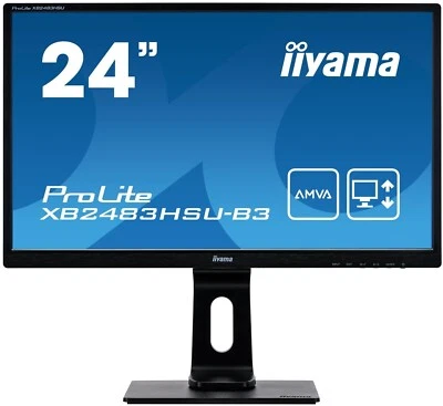 IIYAMA XB2483HSU-B3 | LCD-MONITOR | 23.8 ZOLL | AMVA | LED | FULL-HD | NEUWERTIG - Bild 1 von 4
