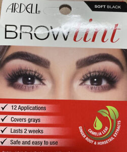 Ardell Brow Tint Soft Black 12 Applications.