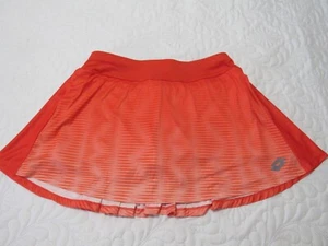 LOTTO Women's ORANGE Tennis Skirt/Skort - Size LARGE - Picture 1 of 4