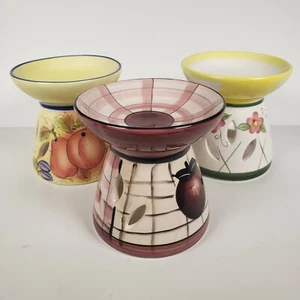 Ceramic Wax Melt Warmer Oil Burner Fragrance Tealight Candle Holder  - Picture 1 of 12