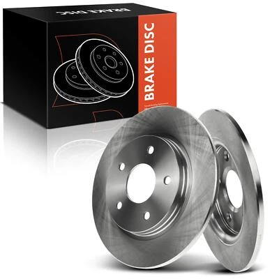 Disc Brake Rotors for Chrysler Town & Country 2008-2016 Journey VW Routan Rear - Image 1 of 4