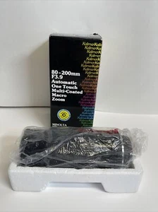 Vintage Kalimar 80-200mm f3.9 FD Mount lens in original box - Picture 1 of 10