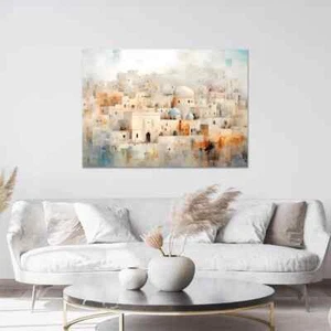 Jerusalem Old City Simple Art 120*90cm Canvas Unframed Print Australian Wall Art - Picture 1 of 3