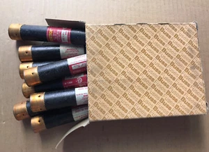 Lot of 8 Bussman Fusetron FRS-R-4 1/2 Dual Element Time Delay Class RK5 - NOS - Picture 1 of 3