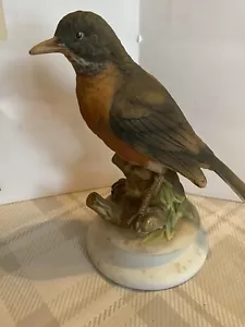 VINTAGE LEFTON BIRD FIGURINE BEAUTIFUL BROWN DESIGN NR - Picture 1 of 5