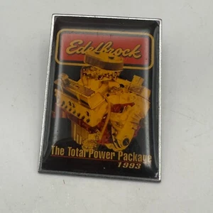 Edelbrock "The Total Power Package" Engine Racing Lapel Pin Original 1993 - Picture 1 of 3