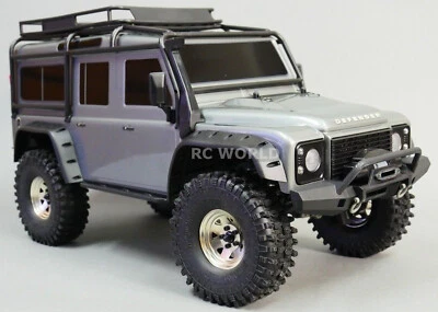 For Traxxas TRX-4 TRUCK RIMS 1.9 STEEL STAMPED Beadlock W/ 120MM Tires -SILVER- - Image 1 of 4
