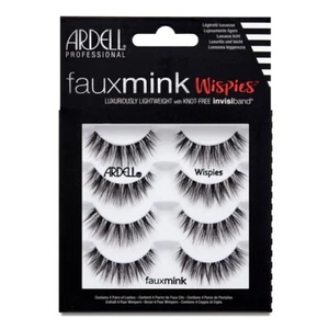 Ardell Faux Mink Lashes Wispies 4 Pairs of lashes Brand New AU seller - Picture 1 of 1