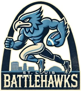 St. Louis Battlehawks Fußball T-Shirt, UFL, Gr. S-XL Neu - Bild 1 von 10