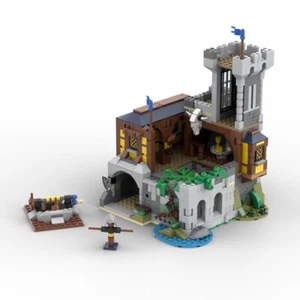 Medieval Black Saker’s Tower 944 teile für 15 Jahre und älter Spielzeug Bausets - Bild 1 von 4