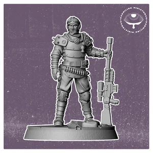 Slaver 1 | Slave Traders | Vermillion | D&D Wargaming 3D Printed Mini - Picture 1 of 1