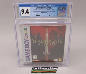 Shadowgate Classic Game Boy Color GBC Sealed 1st Print w/Foil Cover CGC 9.4 A+ - Picture 1 of 9