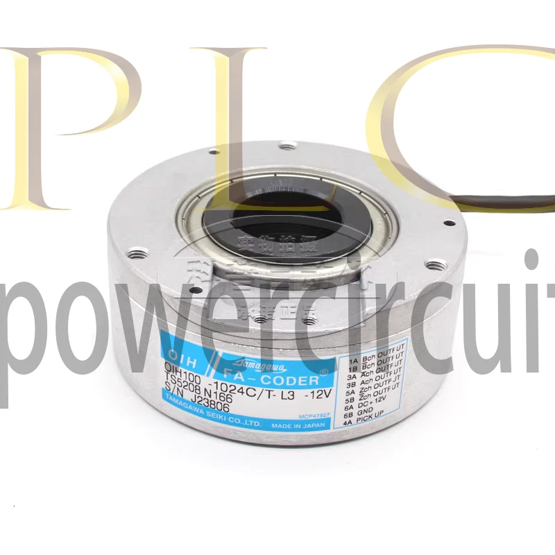 1PCS NEW TAMAGAWA  TS5208N166 ENCODER OIH100-1024C/T-L3-12V EXPEDITED SHIPPING - Image 1 of 1