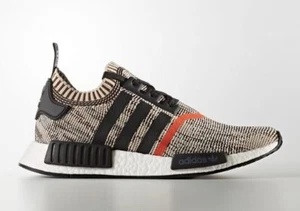 Adidas NMD R1 PK Tri Color Orange Black White Size 12.5 CQ1862 - Picture 1 of 2