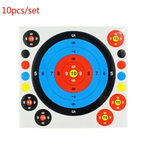 Juego de 10 pegatinas adhesivas tácticas de tiro para objetivos de caza tiro - Imagen 1 de 2