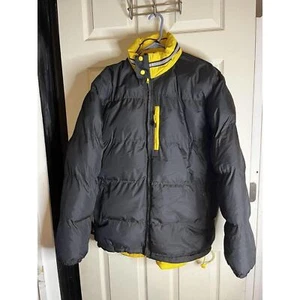 Pacific Flyer Men's Black Bomber Jacket Large - Picture 1 of 12