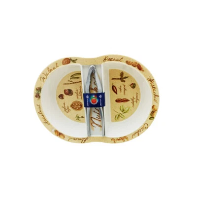 PORTANOCI CROCC CON SCHIACCIANOCI CONTENITORI NATALIZIO IN   MELAMINA VIVENZI - Immagine 1 di 3