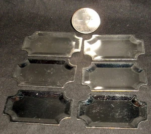 Dollhouse Mini Silver Serving Trays Tray Kitchen Set 6 1:12 #FA70809 Cooking - Picture 1 of 4