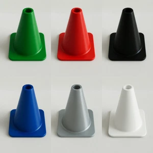 RC Traffic Cones 12pk – 3D Printed ABS – 1/24 1/10 1/8 1/5 Scale Track Props - Picture 1 of 1