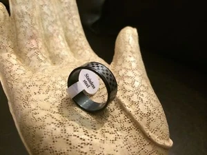 Precioso anillo clásico único de acero inoxidable - Imagen 1 de 6