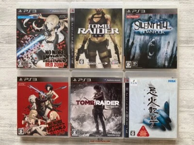 SONY PS3 No More Heroes & Tomb Raider & Silent Hill & Imabikisou from Japan - Image 1 of 4