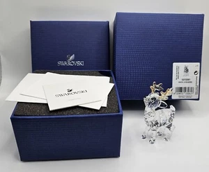 Swarovski Santa's Reindeer Crystal Figurine 5223261 Mint In Box! - Picture 1 of 2