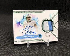 2024 Topps Motif Delanie Walker /25 RETIRED RELIC AUTOGRAPH CARD GREEN SSP 📈📈 - Picture 1 of 17