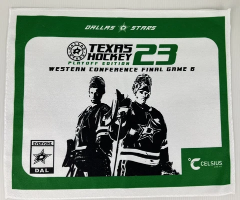 Dallas Stars NHL Hockey Playoff Towel 2023 Oettinger Wedgewood Vegas VGK Knights Cover