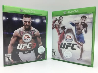 Lot of 2 - EA Sports UFC AND UFC 3 (Microsoft Xbox One) - Image 1 of 4