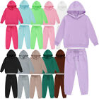 Kids Boys Girls Hoodie With Sweatpants Two-Piece Tracksuit Long Sleeve Casual