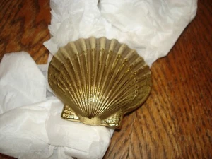 1999 Michael Healy Scallop Shell Door Knocker MHR06 New In Box - Picture 1 of 6
