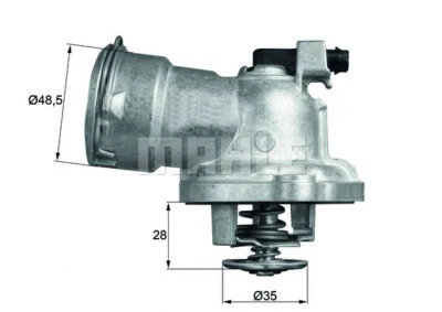 THERMOSTAT COOLANT FITS: MERCEDES-BENZ S-CLASS S 350 CDI/S 320 CDI /S 320 CDI - Изображение 1 из 3