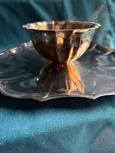 Metal chip and dip server 11" x 3" - Picture 1 of 3