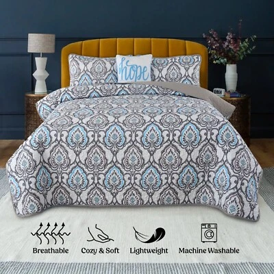 Наборы мягких легких двусторонних покрывал покрывал покрывал 4 штуки - Изображение 1 из 4