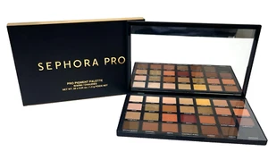 SEPHORA PRO Pigment Eyeshadow Palette WARM 28 Shades NEW IN BOX FREE SHIP USA - Picture 1 of 9