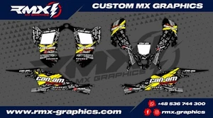Calcomanías gráficas Can-Am DS 450 pegatinas decoración diseños rivales gráficos RMX - Imagen 1 de 3